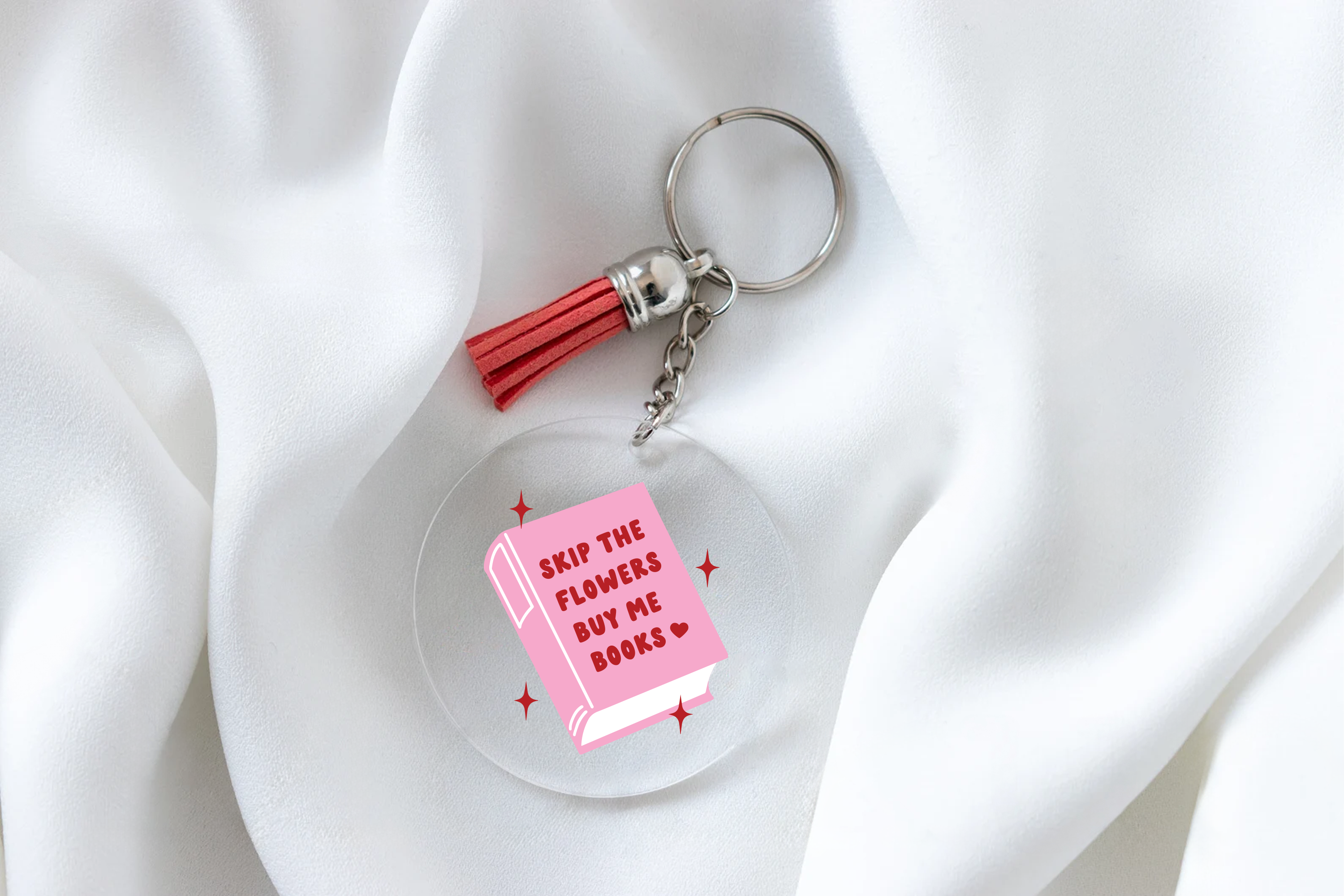 Skip the Flowers Buy me Books