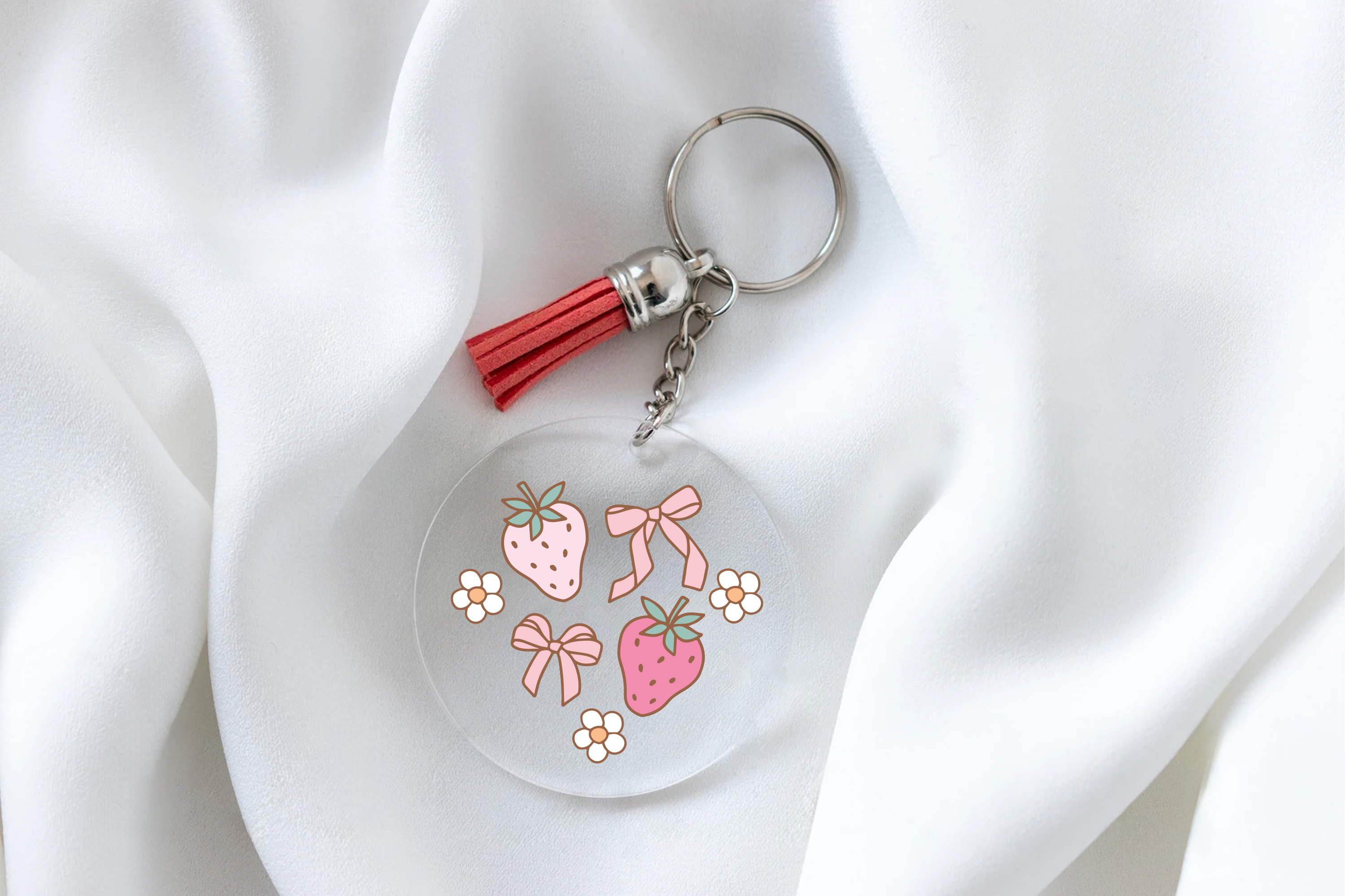 Strawberry & Bow Coquette